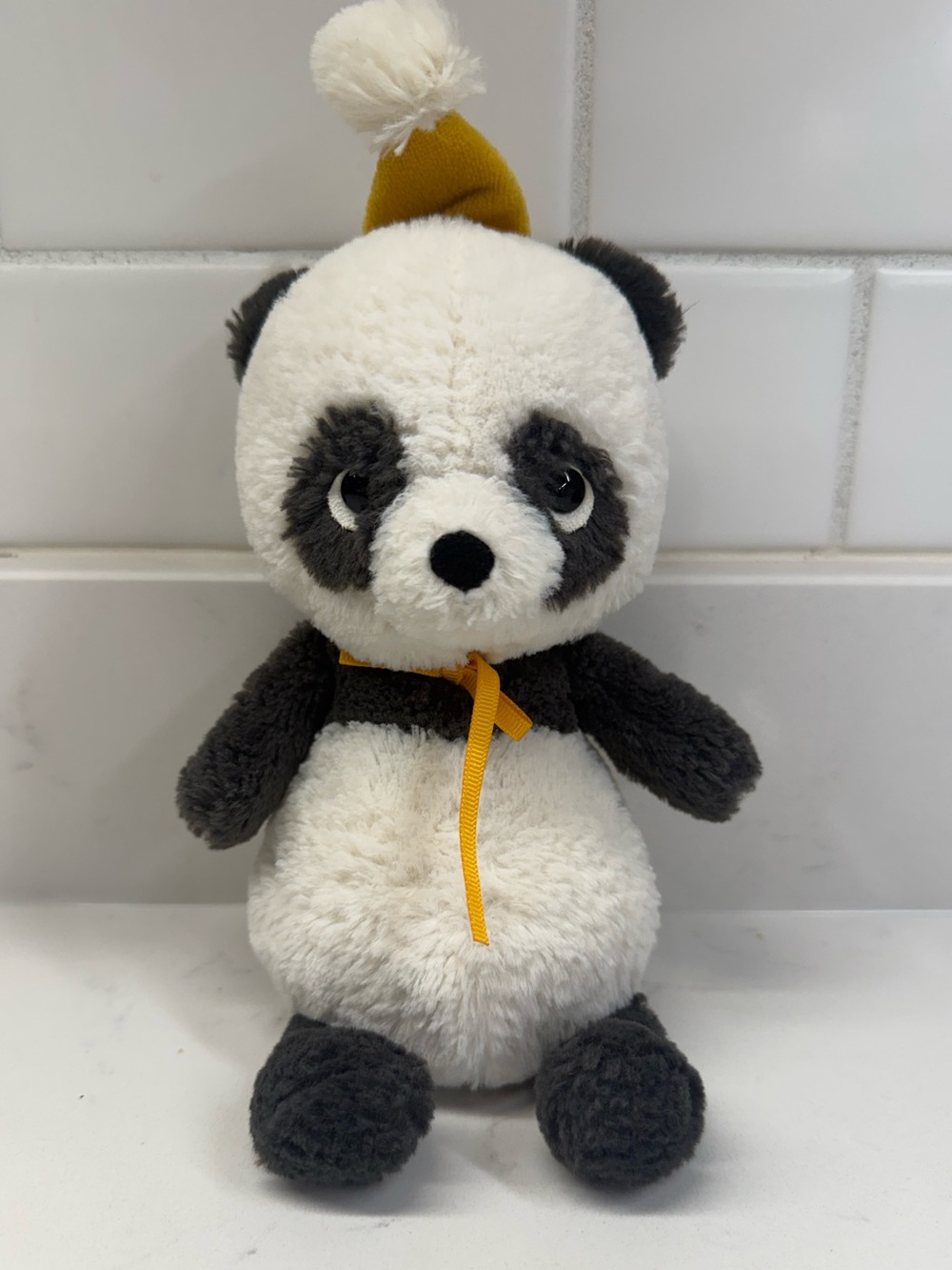 RARE Retired Jellycat Jollipop Panda Plush HTF Collectible
